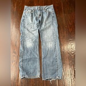 Levi's Light Blue Straight Jeans
